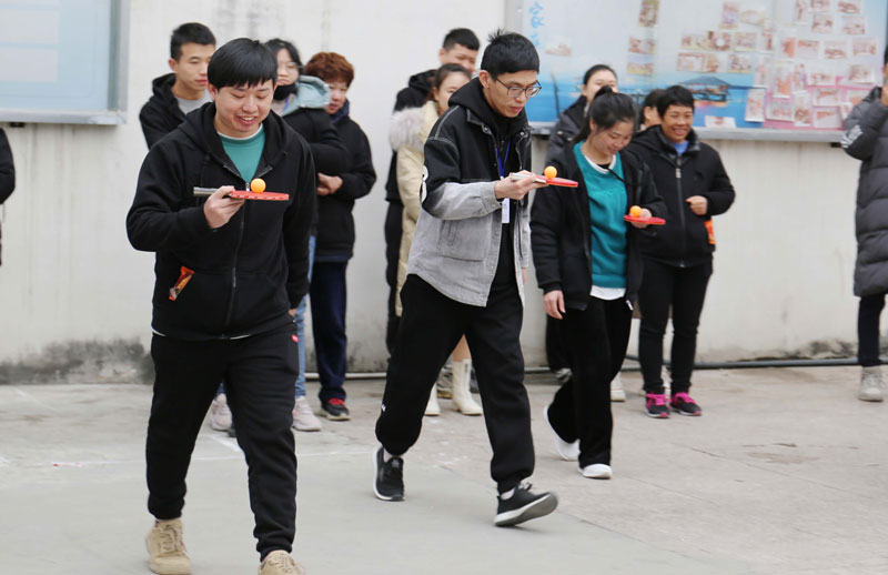 Transporte de pelotas de ping-pong