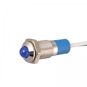 Indicator Pilot Light 120v Ip67 12mm Metal Waterproof Signal Lamp