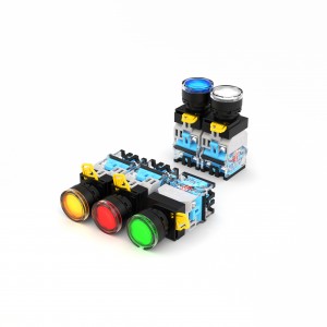 la38 plasttryckknapp