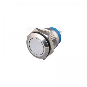 16mm latching switch 3a spst panel mount push button 2 pins terminal