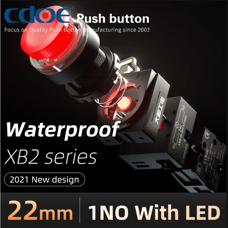 News - Upgrade Your Installation with HBDY5 Series Plastic Buttons