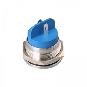 Voyant métallique Led 22mm, Signal de Terminal à broche lumineux jaune Ip67