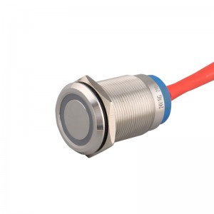 Stainless Steel One Normally Open Red Green Led Lights blender Waterproof 22mm Touch Switch push button