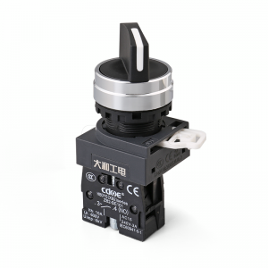 Xb2 22mm Latching Push Button 1no Lock Metal Switch Rotary Selector 3 Positions