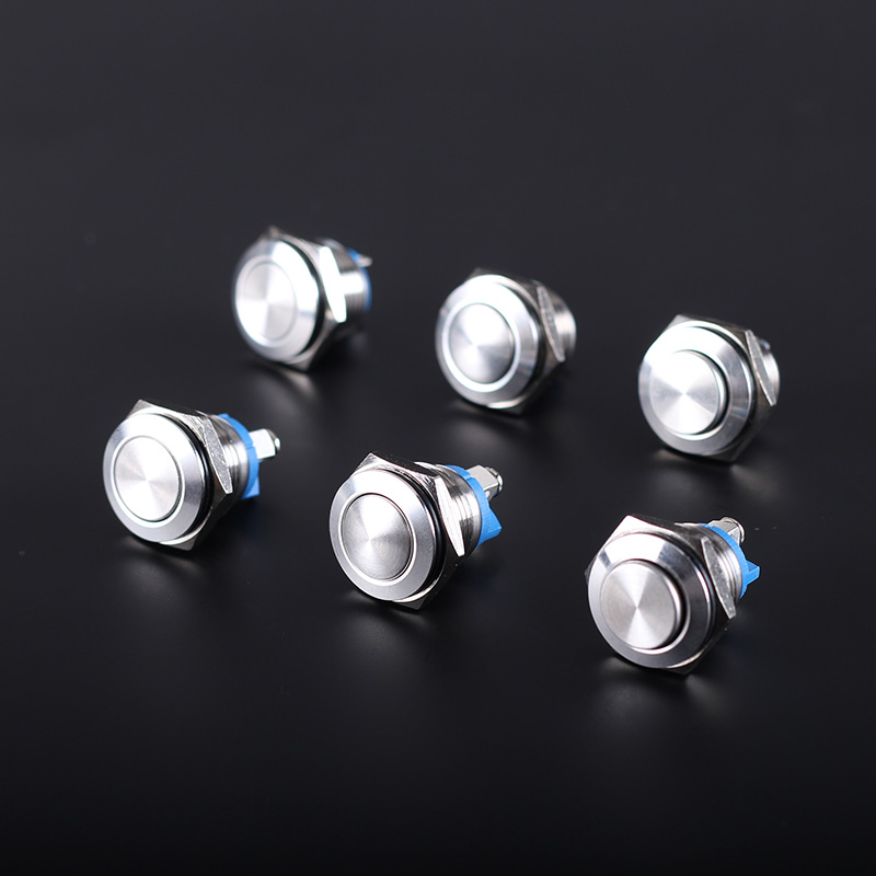 Antivandal push button switches