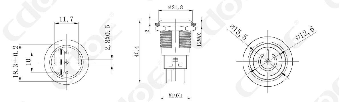 HBDS1-AGQ19F-11ET-J-S Product size