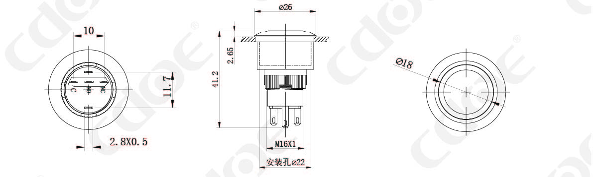 HBDS1-AWY-11D Product Model specification