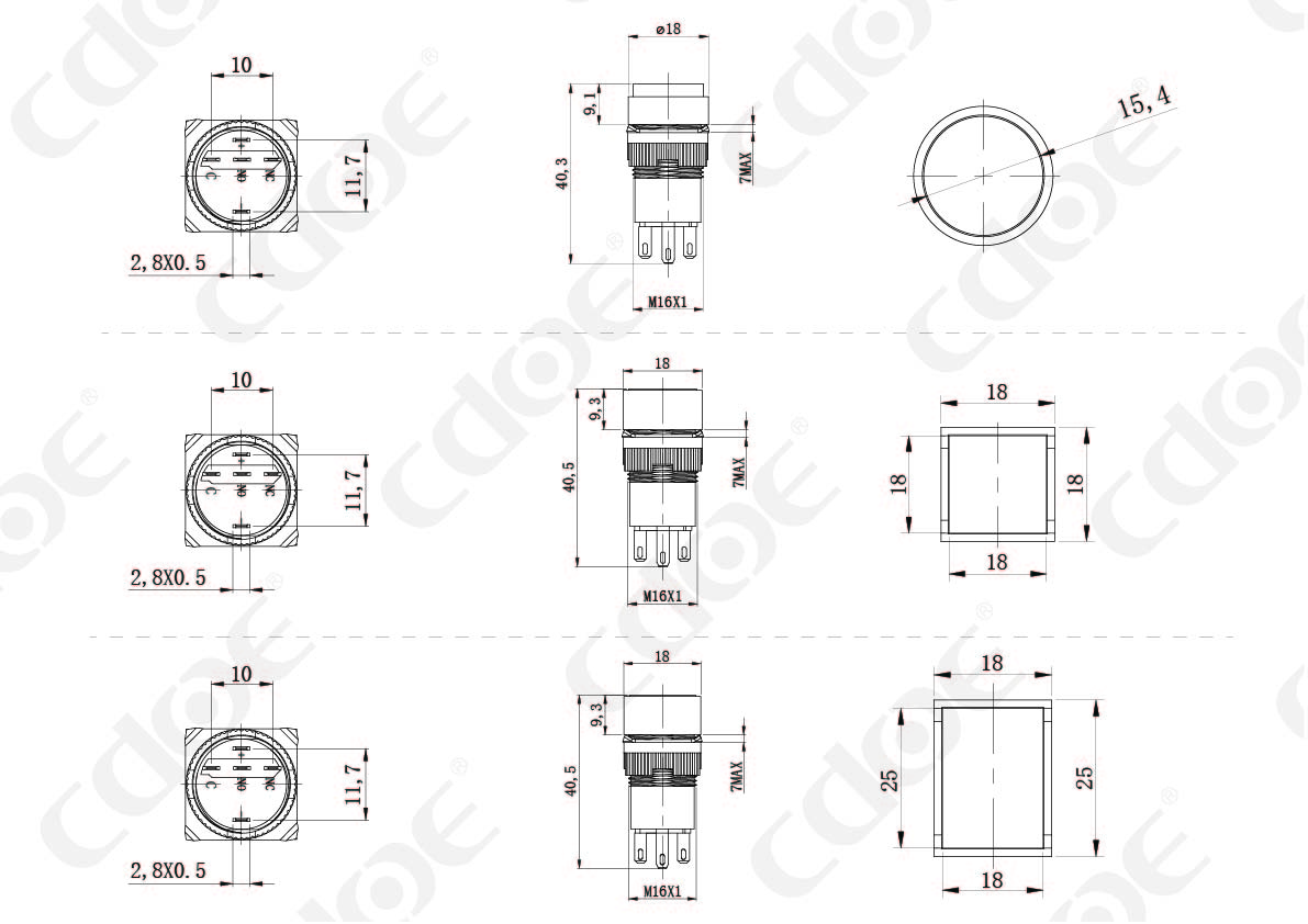 HBDS1-AY,AF,AJ-11D Product size