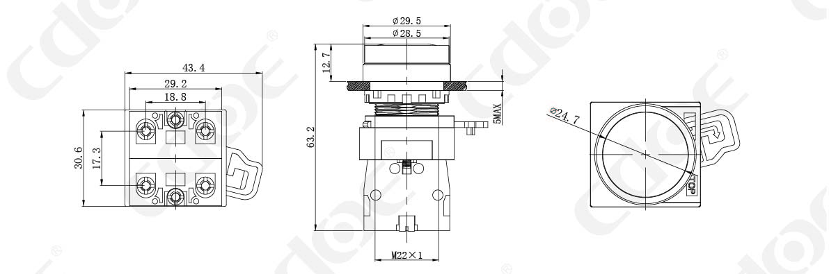 HBDY5-KA-11D-Product size