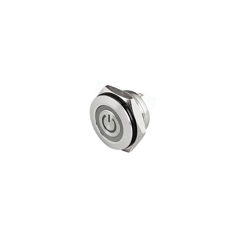 Uxcell Game Push Button 49x33 Rectangle12V LED Illuminated Push Button