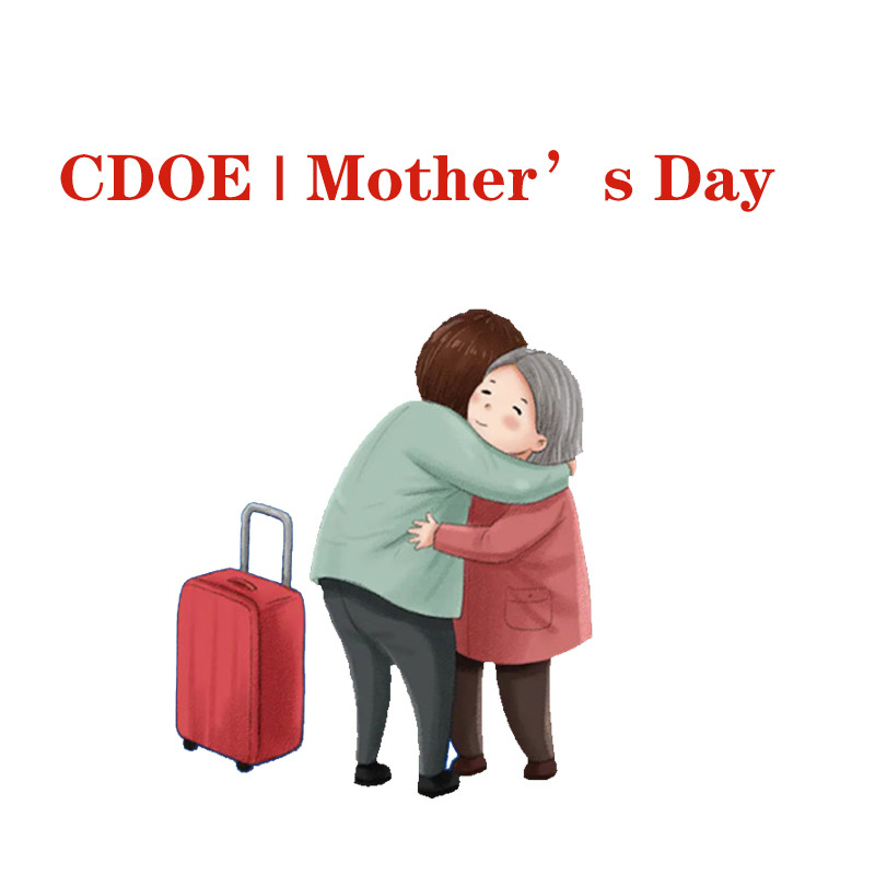 How long have you been with your mother?