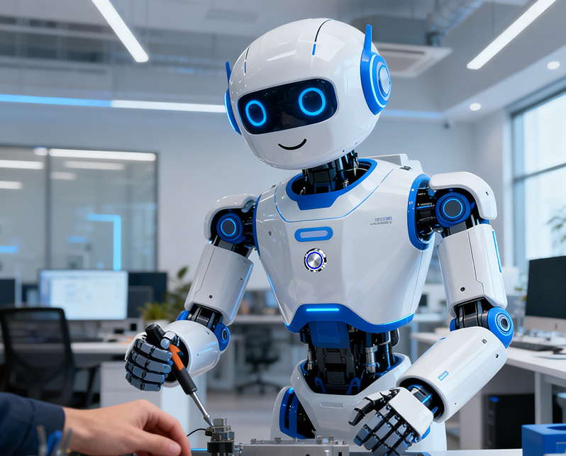 로봇 금속 버튼 스위치