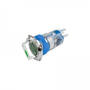 rotary selector switch 2 position 16mm keep type plastic 1no1nc made in china