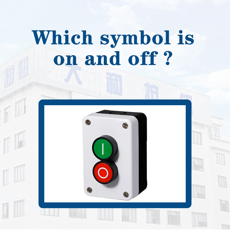 Which symbol is on and off?