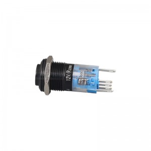 IP67 push button switch HBDS1-AGQ16H Custom horn symbols high head UL CE