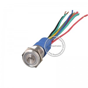 Momentary push button starter switch 10amp ip67 spdt metal custom faucet Symbol led 220V