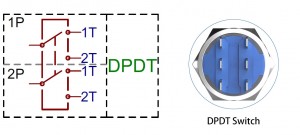 dpdt ಪುಶ್ ಬಟನ್-ಸ್ವಿಚ್