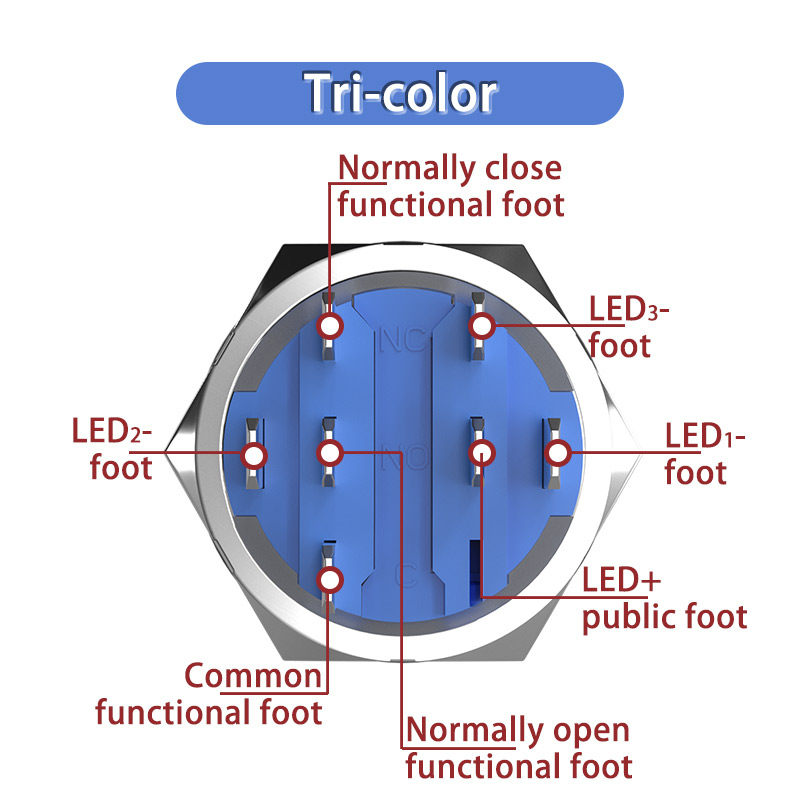 Led bi colors