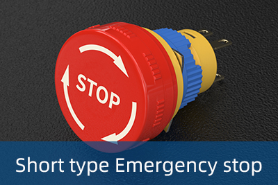 red emergency stop push button switches