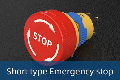 red emergency stop push button switches